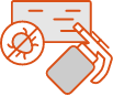 Methode Schädlingsbekämpfung Bettwanzen Icon